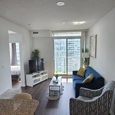 Toronto Cn Tower Maple Leaf Square Luxurious 2 Bedroom Condo